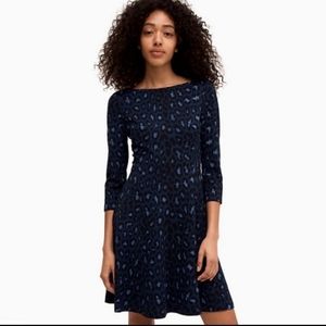 Kate Spade Broome Street Leopard Ponte Dress